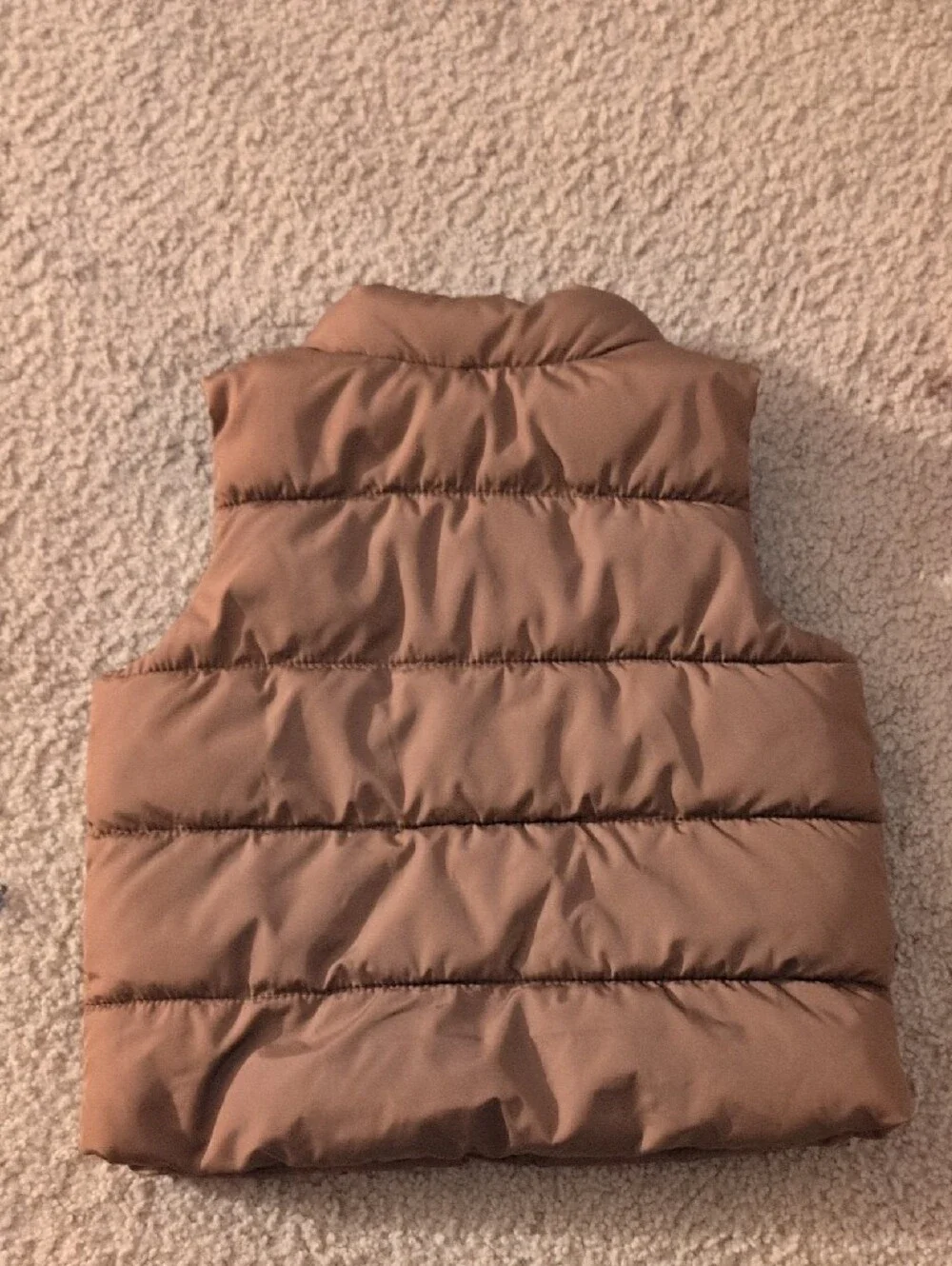 Old Navy Brown Quilted Puffer Vest for Kids